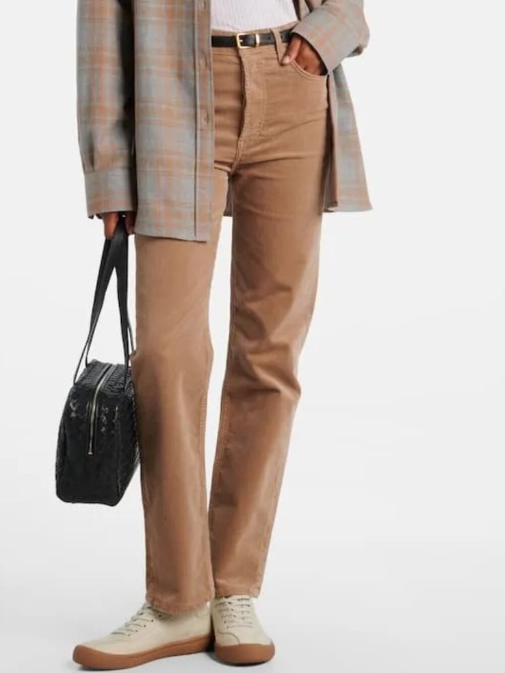 NEW $238 CITIZENS OF HUMANITY BLAINE STRAIGHT LEG BROWN CORDUROY PANTS SIZE 27